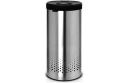 Brabantia 35L Laundry Bin - Matt Steel.